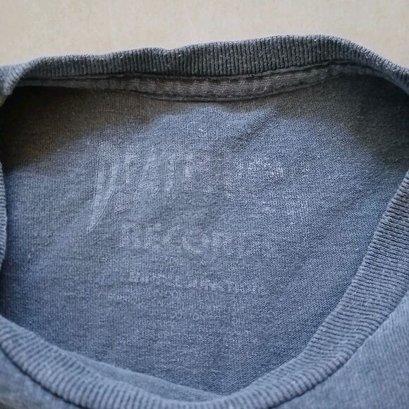 Death Row Records Shirt Adult S Gray T-Shirt Hip Hop Rap Graphic Tee - Picture 4 of 6